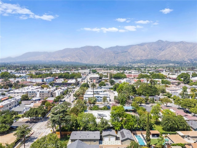 160 S Altadena Dr, Pasadena, CA 91107 - bird's eye view of a mountain backdrop