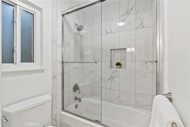 30 Yorktown, Irvine, CA 92620 - bathroom with combined bath / shower with glass door and toilet
