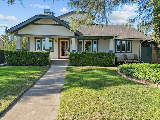 1719 Monte Vista St, Pasadena, CA 91106 - view of front of house with a porch and a shingled roof