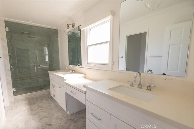 12539 Presnell St, Los Angeles, CA 90066 - bathroom with a stall shower and vanity