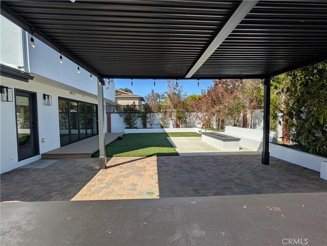 12539 Presnell St, Los Angeles, CA 90066 - view of patio / terrace featuring a fenced backyard