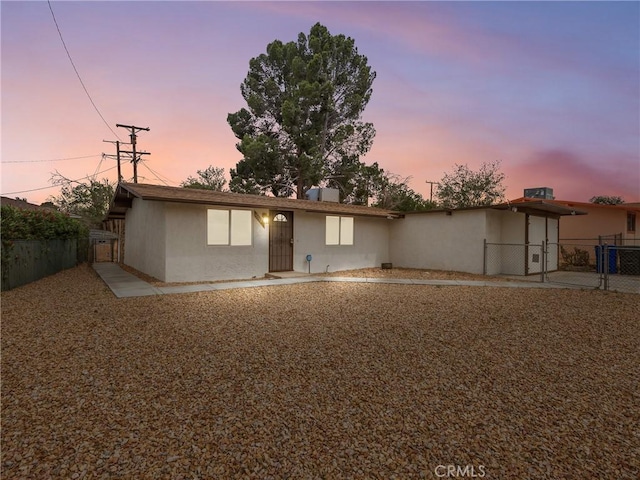15533 Heartsease Ln, Victorville, CA 92395 - view of front of property with a gate and fence