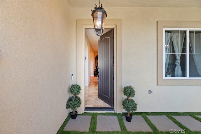 16418 Village Meadow Dr, Riverside, CA 92503 - property entrance with stucco siding