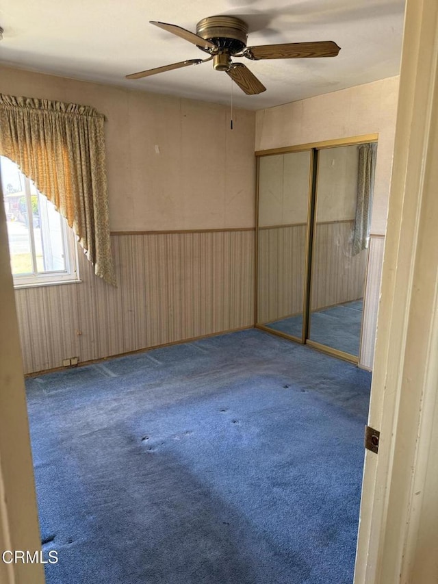 4117 S C St, Oxnard, CA 93033 - unfurnished room with carpet and a ceiling fan