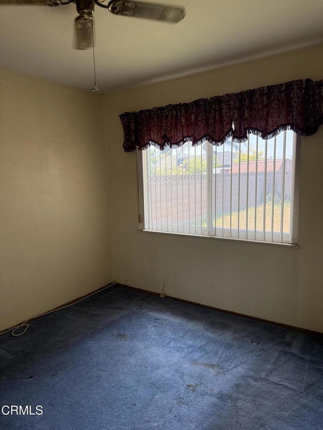 4117 S C St, Oxnard, CA 93033 - spare room with carpet floors and ceiling fan