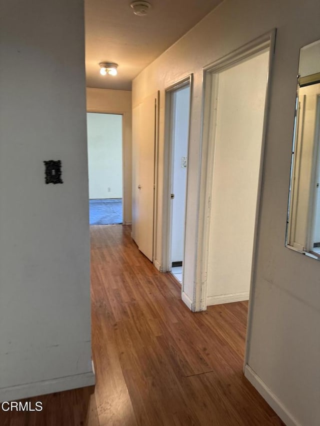 4117 S C St, Oxnard, CA 93033 - hall with wood finished floors and baseboards