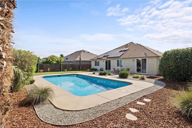 7 Abbott Cir, Chico, CA 95973 - view of pool with a patio and a fenced backyard