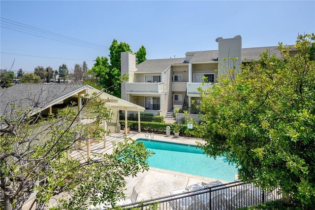 777 S Citrus Ave Unit 266, Azusa, CA 91702 - community pool with fence