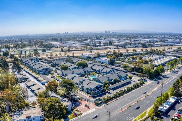 drone / aerial view