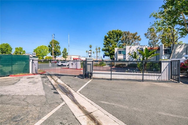 gate with fence