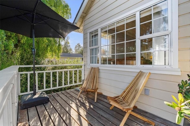 3061 Wood Dr, Cambria, CA 93428 - view of deck