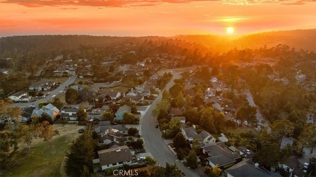 3061 Wood Dr, Cambria, CA 93428 - aerial perspective of suburban area