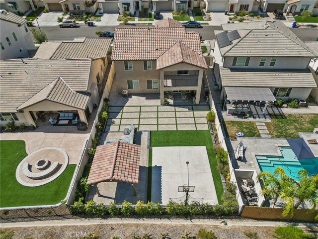 28600 Foothill Way, Saugus, CA 91350 - aerial perspective of suburban area
