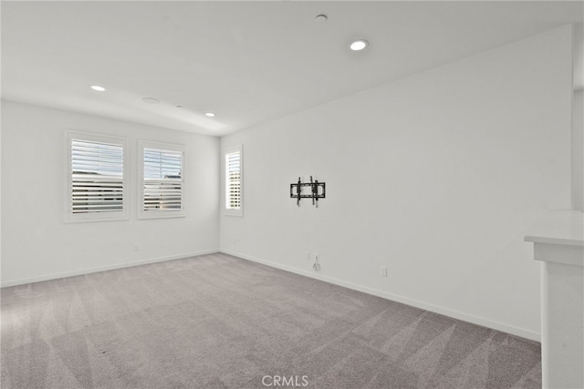 28600 Foothill Way, Saugus, CA 91350 - unfurnished room with carpet flooring, recessed lighting, and baseboards