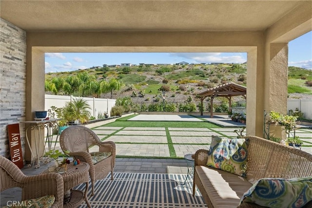 28600 Foothill Way, Saugus, CA 91350 - balcony featuring a patio area