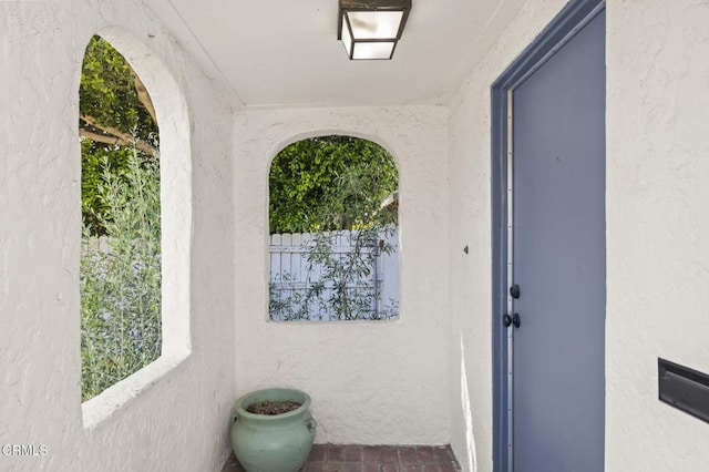 151 W Vince St, Ventura, CA 93001 - doorway to property featuring stucco siding