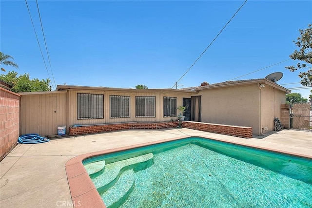 18021 E Cypress St, Covina, CA 91722 - view of swimming pool with a patio
