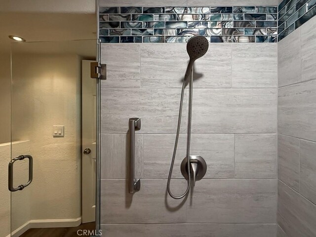 540 Pico Ave Unit 110, San Simeon, CA 93452 - bathroom view of a shower stall and baseboards