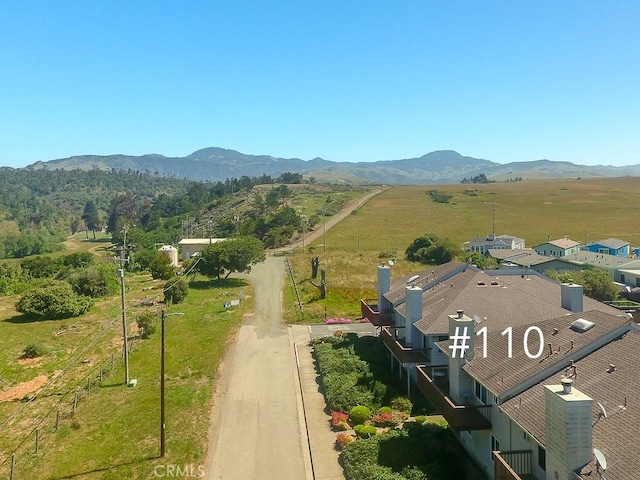 540 Pico Ave Unit 110, San Simeon, CA 93452 - drone / aerial view of mountains