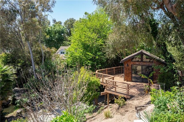 2315 Heather Ln, Newport Beach, CA 92660 - view of property's community featuring a wooden deck