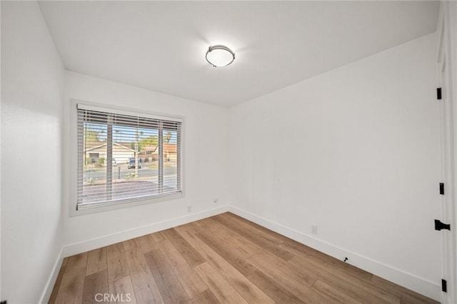2812 Loyola St, Riverside, CA 92503 - empty room with light wood-style flooring and baseboards