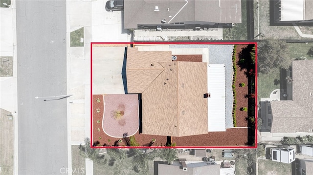 2812 Loyola St, Riverside, CA 92503 - map / location featuring property boundaries highlighted