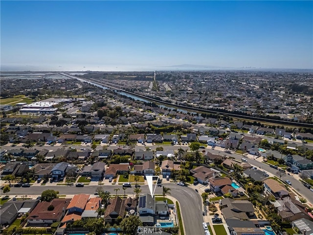 17252 Breda Ln, Huntington Beach, CA 92649 - aerial view of property's location with nearby suburban area