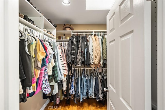 17252 Breda Ln, Huntington Beach, CA 92649 - walk in closet with wood finished floors