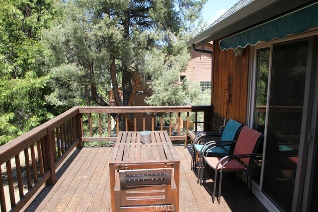2205 Freeman Dr, Pine Mountain Club, CA 93225 - view of deck