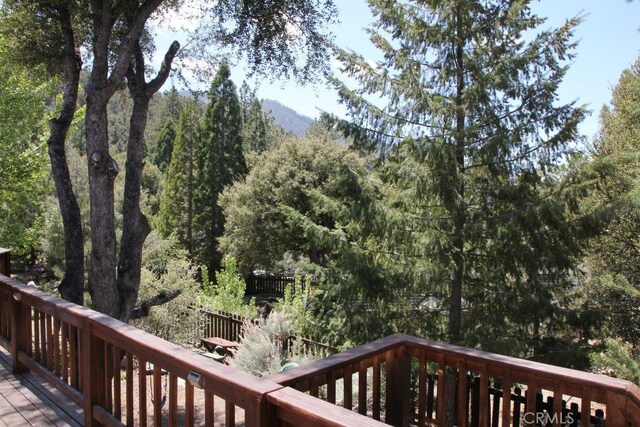 2205 Freeman Dr, Pine Mountain Club, CA 93225 - view of deck