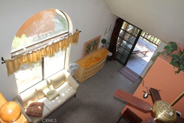 2205 Freeman Dr, Pine Mountain Club, CA 93225 - view of carpeted living area
