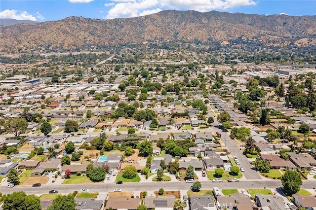 19129 E Orangepath St, Glendora, CA 91741 - aerial perspective of suburban area featuring a mountainous background