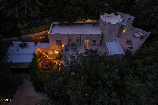 2707 Hermosita Dr, Glendale, CA 91208 - aerial view of property and surrounding area