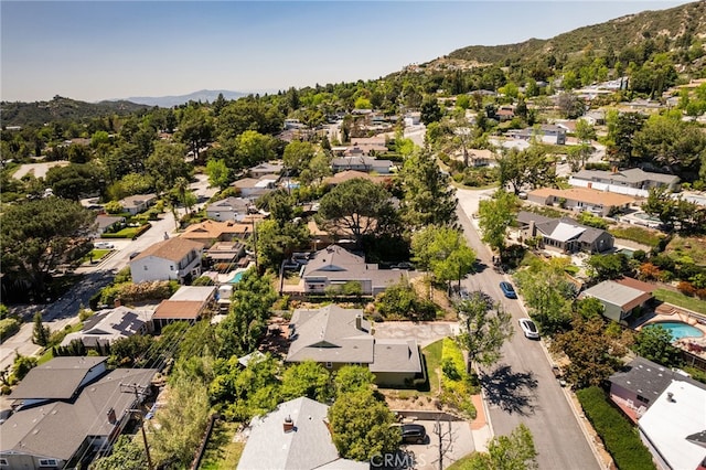 3316 Henrietta Ave, La Crescenta, CA 91214 - aerial view of residential area with a mountain backdrop