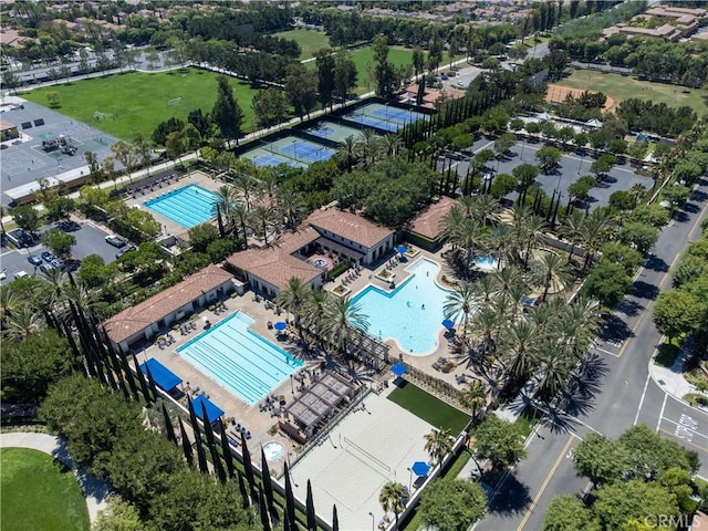 80 Great Lawn, Irvine, CA 92620 - bird's eye view of a pool