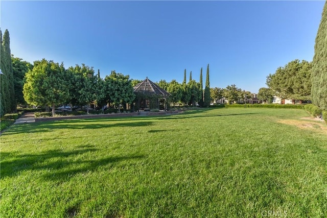 80 Great Lawn, Irvine, CA 92620 - view of grassy yard featuring a gazebo