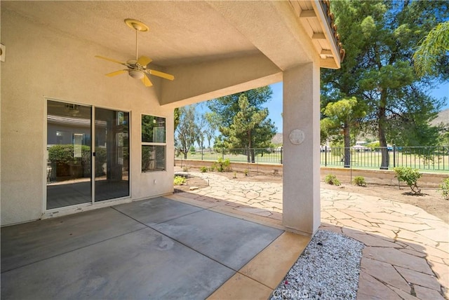 29365 Sparkling Dr, Menifee, CA 92584 - view of patio featuring ceiling fan