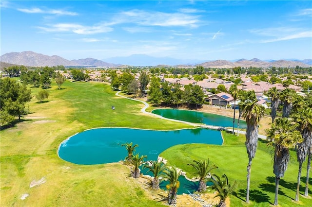 29365 Sparkling Dr, Menifee, CA 92584 - view of property's community with a water and mountain view, a residential view, and view of golf course