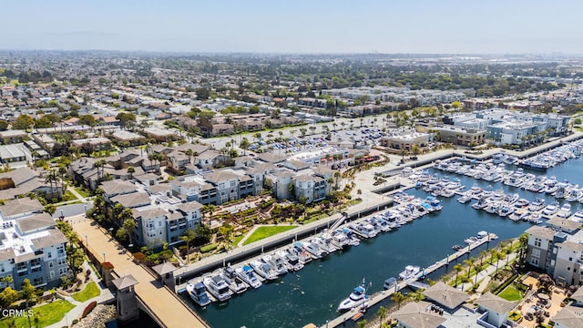 1541 Windshore Way, Oxnard, CA 93035 - bird's eye view of numerous boat docks and a nearby body of water