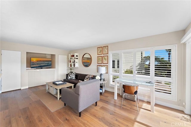 21703 Ocean Vista Dr Unit 102, Laguna Beach, CA 92651 - living area with light wood-style flooring