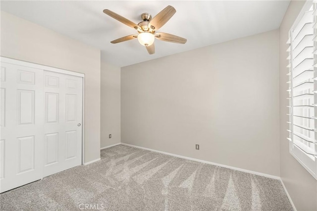 32748 Stonefield Ln, Temecula, CA 92592 - unfurnished bedroom featuring carpet flooring, baseboards, and ceiling fan