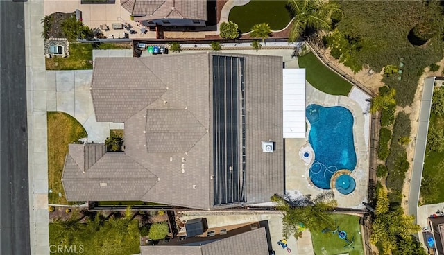 32748 Stonefield Ln, Temecula, CA 92592 - drone / aerial view of a pool area