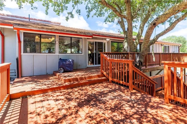 view of deck