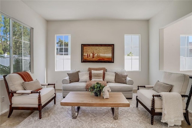 53 Via Palacio, San Clemente, CA 92673 - living room with healthy amount of natural light and baseboards