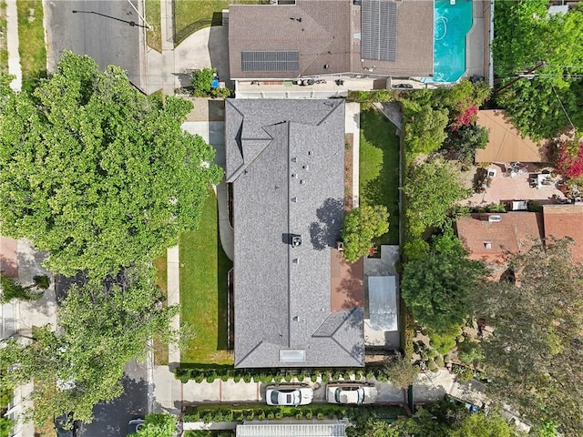 8064 Crosnoe Ave, Panorama City, CA 91402 - aerial view of a pool area