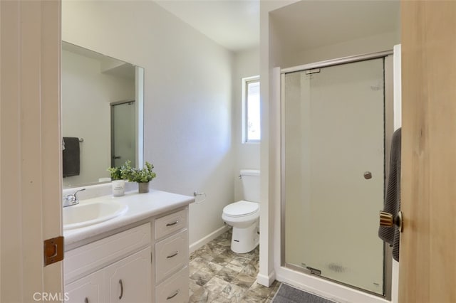 3820 Pinecrest Dr, Mariposa, CA 95338 - full bath with toilet, a shower stall, and vanity