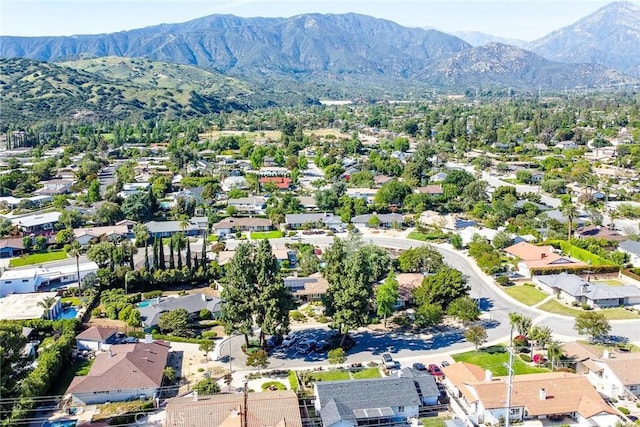 161 W Loretto Ct, Claremont, CA 91711 - aerial view of residential area with mountains
