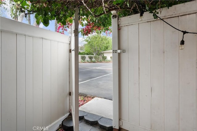 1317 Via Santiago Unit C, Corona, CA 92882 - view of gate