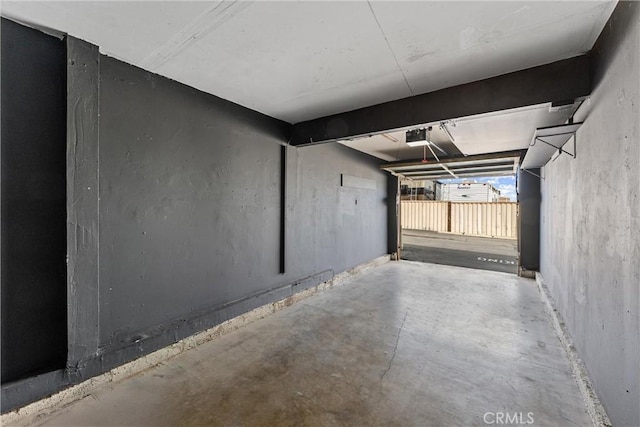 1317 Via Santiago Unit C, Corona, CA 92882 - garage with a garage door opener