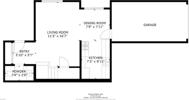 1317 Via Santiago Unit C, Corona, CA 92882 - property floor plan